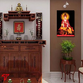 Tranh phật giáo địa tạng vương bồ tát